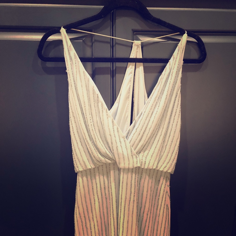 Gianni Bini beaded cocktail mini dress
